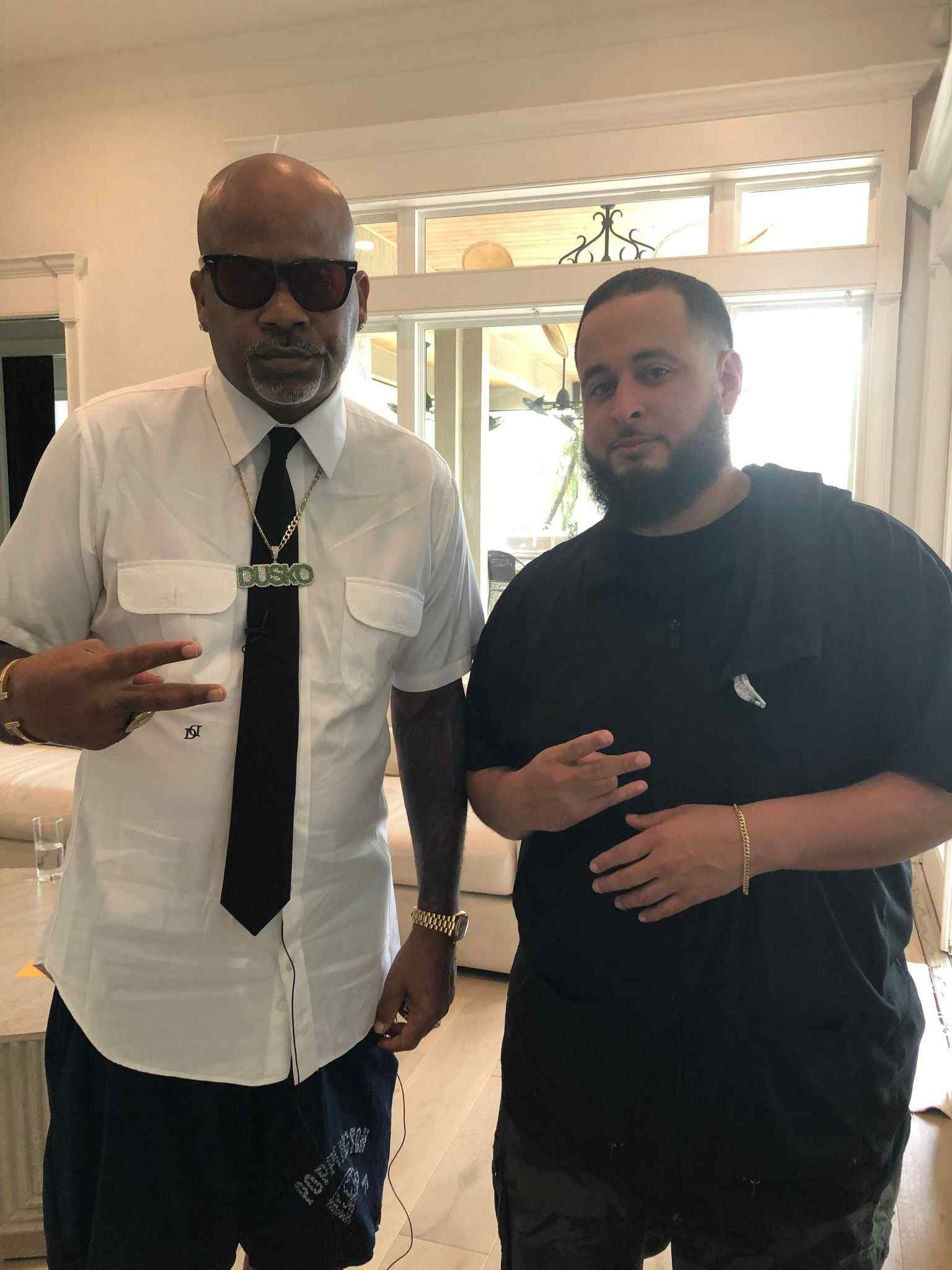 Two clients with fresh cuts from Marathon Barber Studio